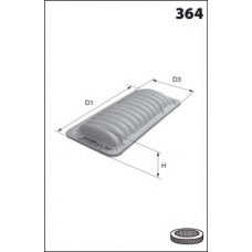 LFAF479 LUCAS FILTERS Воздушный фильтр