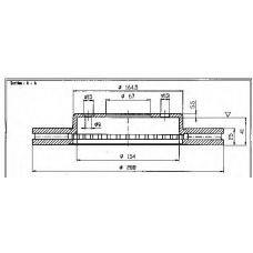 BSF4539 QUINTON HAZELL Тормозной диск