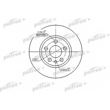 PBD2754 PATRON Тормозной диск
