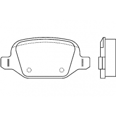 23517 165  0 4 T4067 TEXTAR Колодки тормозные