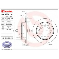 BS 8722 BRECO Тормозной диск