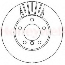 562317B BENDIX Тормозной диск