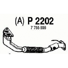 P2202 FENNO Труба выхлопного газа