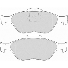 FD6909N NECTO Комплект тормозных колодок, дисковый тормоз