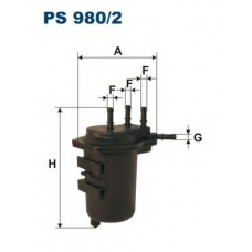 PS980/2 FILTRON Топливный фильтр