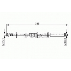 1 987 476 548 BOSCH Тормозной шланг