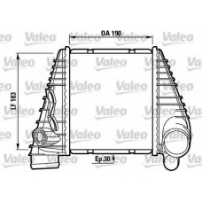 817063 VALEO Интеркулер