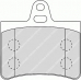 FQT1413 FERODO Комплект тормозных колодок, дисковый тормоз