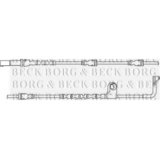 BWL3034 BORG & BECK Сигнализатор, износ тормозных колодок