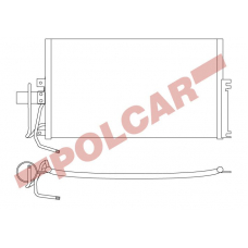 5517K8C1 POLCAR Skraplacze klimatyzacji