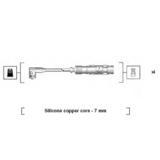 941175240763 MAGNETI MARELLI Комплект проводов зажигания