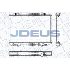 RA0170100 JDEUS Радиатор, охлаждение двигателя