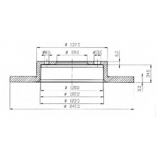 BDC3592 QUINTON HAZELL Тормозной диск