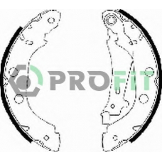 5001-0577 PROFIT Комплект тормозных колодок, дисковый тормоз