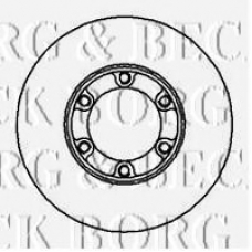 BBD4844 BORG & BECK Тормозной диск