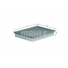 LX 1758 KNECHT Воздушный фильтр