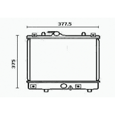 RM0577 EQUAL QUALITY Радиатор, охлаждение двигателя