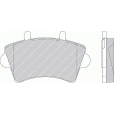 T0610848 RAMEDER Комплект тормозных колодок, дисковый тормоз