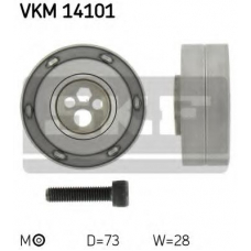 VKM 14101 SKF Натяжной ролик, ремень грм