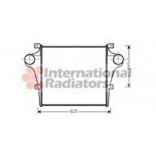 28004055 VAN WEZEL Интеркулер