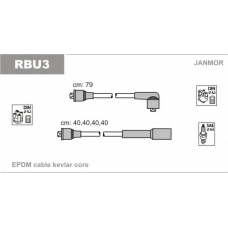 RBU3 JANMOR Комплект проводов зажигания