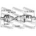 1614-210LH FEBEST Приводной вал