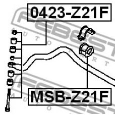 0423-Z21F FEBEST Тяга / стойка, стабилизатор