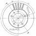 BDC4987 QUINTON HAZELL Тормозной диск