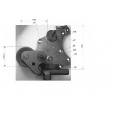 TKR 9214 TIMKEN Натяжной ролик, ремень грм