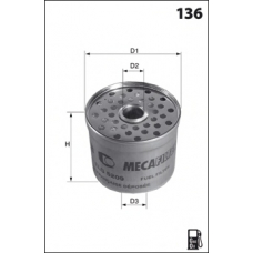 G09 MECAFILTER Топливный фильтр