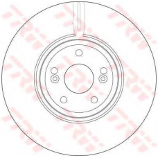 DF4231 TRW Тормозной диск