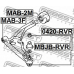 MAB-3F FEBEST Подвеска, рычаг независимой подвески колеса