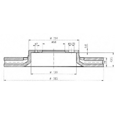 BDC4728 QUINTON HAZELL Тормозной диск