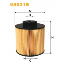 95021E WIX Топливный фильтр