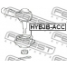HYBJB-ACC FEBEST Ремкомплект, наконечник поперечной рулевой тяги