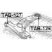 TAB-126 FEBEST Подвеска, рычаг независимой подвески колеса