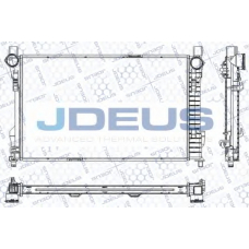 RA0170570 JDEUS Радиатор, охлаждение двигателя