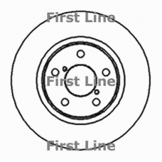 FBD542 FIRST LINE Тормозной диск