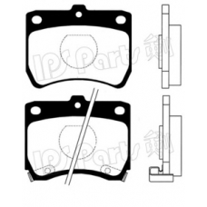 IBD-1332 IPS Parts Комплект тормозных колодок, дисковый тормоз