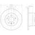 MDC475 MINTEX Тормозной диск