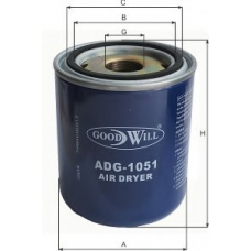 ADG 1051 Goodwill Гидрофильтр, тормозная жидкость