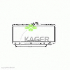 31-1101 KAGER Радиатор, охлаждение двигателя