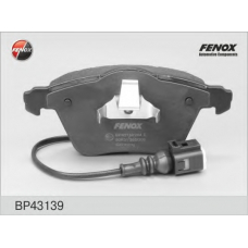 BP43139 FENOX Комплект тормозных колодок, дисковый тормоз