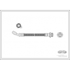 19035051 CORTECO Тормозной шланг