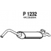 P1232 FENNO Глушитель выхлопных газов конечный