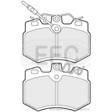BRP0513 EEC Комплект тормозных колодок, дисковый тормоз