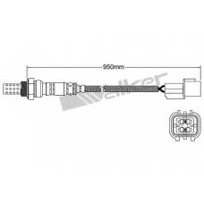 250-24262 WALKER Лямбда-зонд