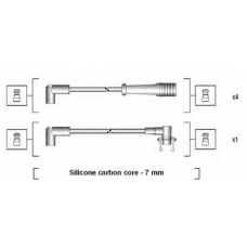 941145310728 MAGNETI MARELLI Комплект проводов зажигания
