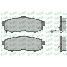 05P1503 LPR Комплект тормозных колодок, дисковый тормоз