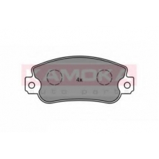 JQ101702 KAMOKA Комплект тормозных колодок, дисковый тормоз